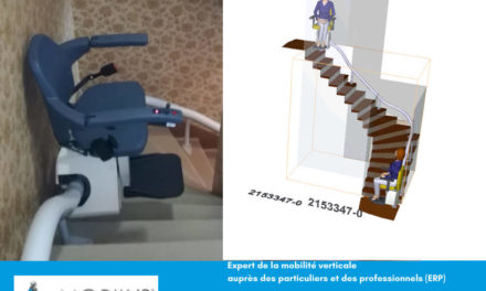 Installation d’un siège monte escalier à Virage dans la Drôme